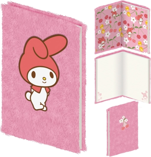Sanrio My Melody pluchen notitieboek A5