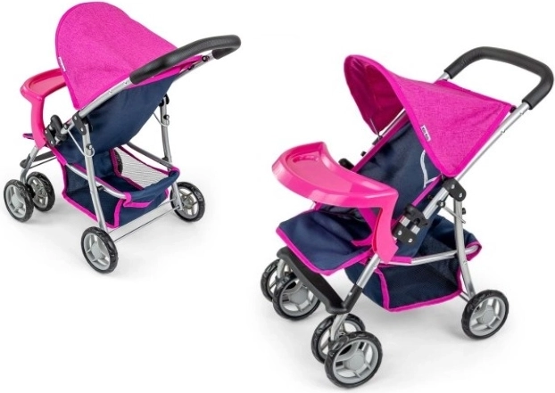 Milly Mally poppenwagen Kate Prestige Navy