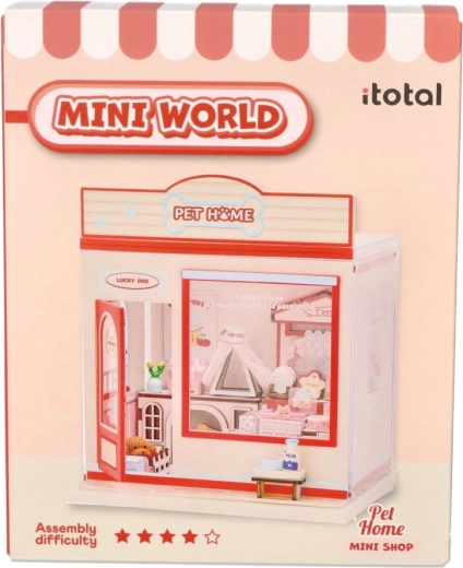 i-Total Mini World DIY miniatuur dierenwinkel