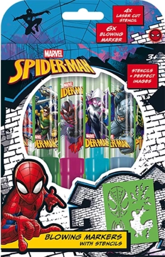 Blaasstiften Spiderman - 1 stuk