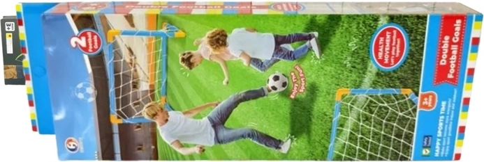 Set van twee sportdoelen in doos