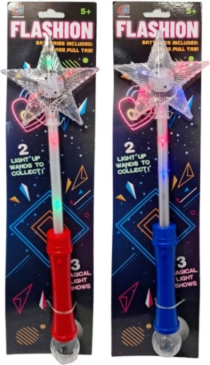 Lichtgevende toverstaf met sterretje