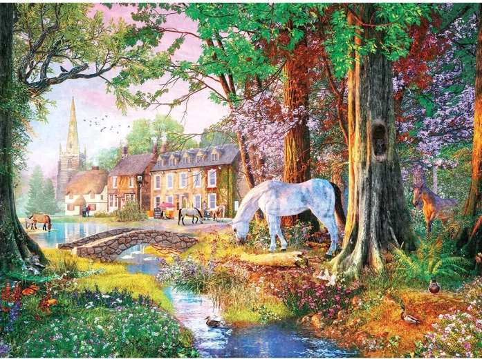 Puzzel Pony’s uit het Nieuwe Woud 1000 stukjes