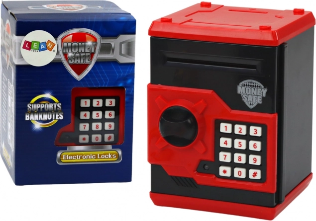 Elektronische kluis spaarpot voor bankbiljetten en munten voor kinderen