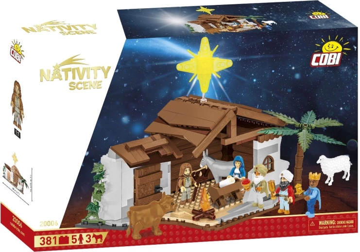 COBI Kerststal (geboortescène) bouwset