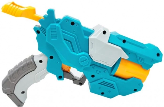 MAC TOYS schuimprojectielenpistool met doelwitset