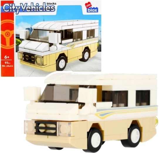 Bouwset stadsbus (92 onderdelen) - 1 stuk