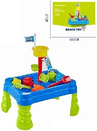 Speeltafel met zand en water, set van 20 delen