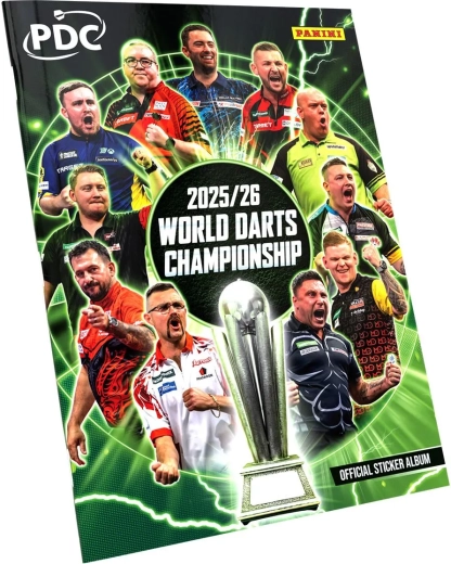 World Darts Championship 2026 stickeralbum (softcover) - 1 stuk