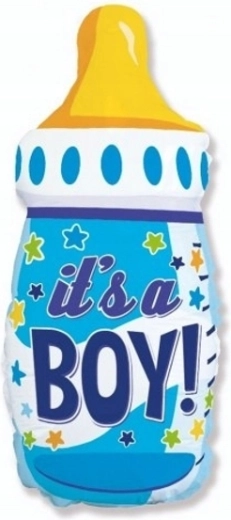 Folieballon fles 24"