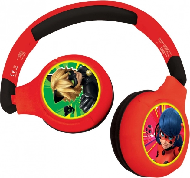 Opvouwbare Koptelefoon Miraculous Ladybug Bluetooth