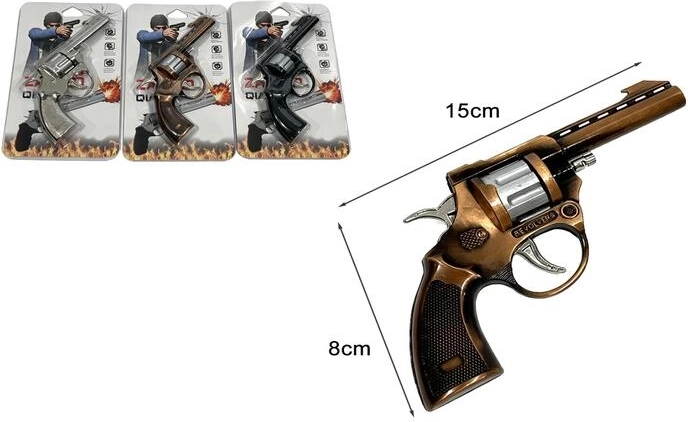 Metalen klappertjespistool