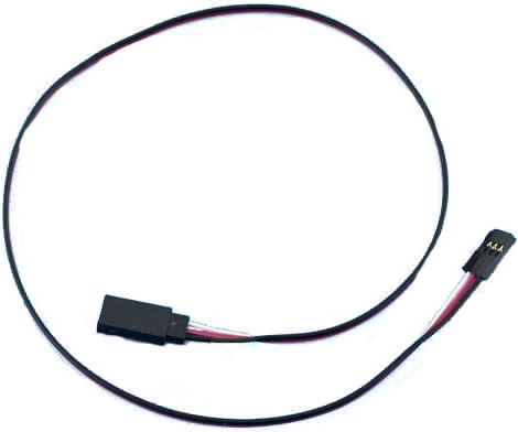 Verlengkabel voor servo Futaba 45 cm plat