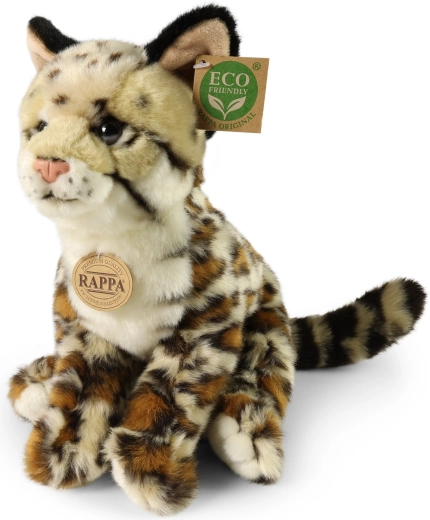 Pluche ocelot 27 cm eco friendly