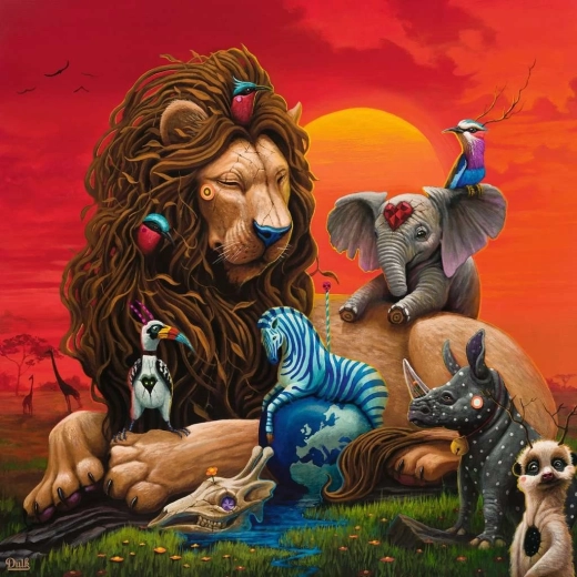 Ravensburger vierkante puzzel Hoop 500 stukjes
