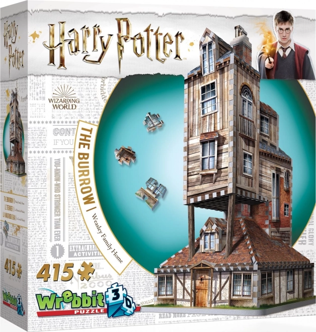 3D-puzzel Harry Potter: Het Nest 415 stukjes