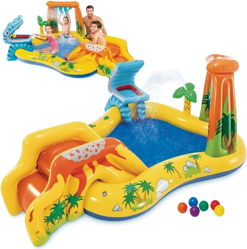 Intex opblaasbaar water-speelcentrum 5-in-1 voor kinderen