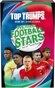 Top Trumps World Football Stars – kaartspel in het Tsjechisch