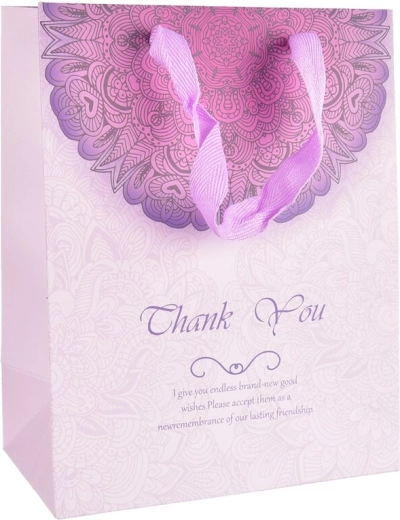 Cadeaupapieren tas Thank You 16 × 10 × 32 cm