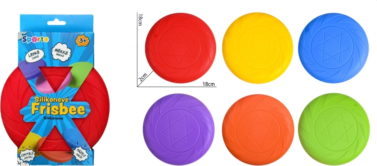 SPORTO siliconen frisbee