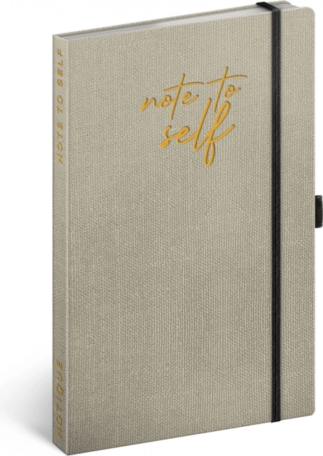 Ongedateerde planner Note to Self, 5 minuten per dag, 13 × 21 cm