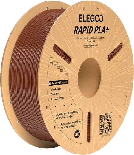 Elegoo Rapid PLA+ filament bruin 1 kg 1,75 mm