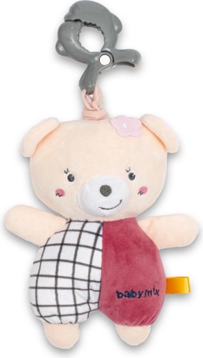 Pluche hangspeeltje met geluid Baby Mix