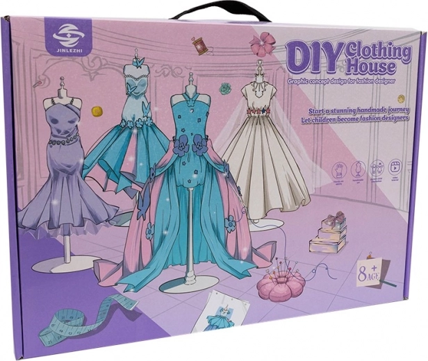 Creatieve set voor jonge modeontwerpsters