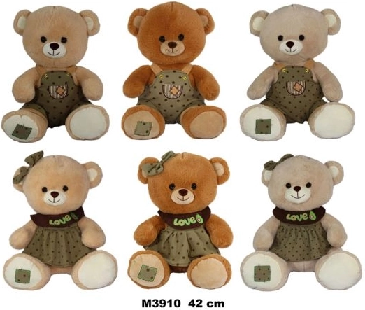 Pluchen teddybeer 42 cm
