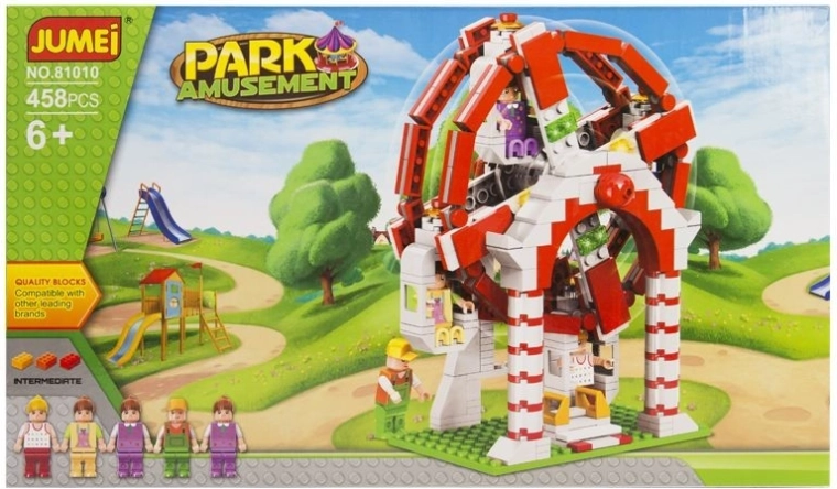 Jumei bouwset pretpark 458 onderdelen (47 × 28 cm) - 1 stuk