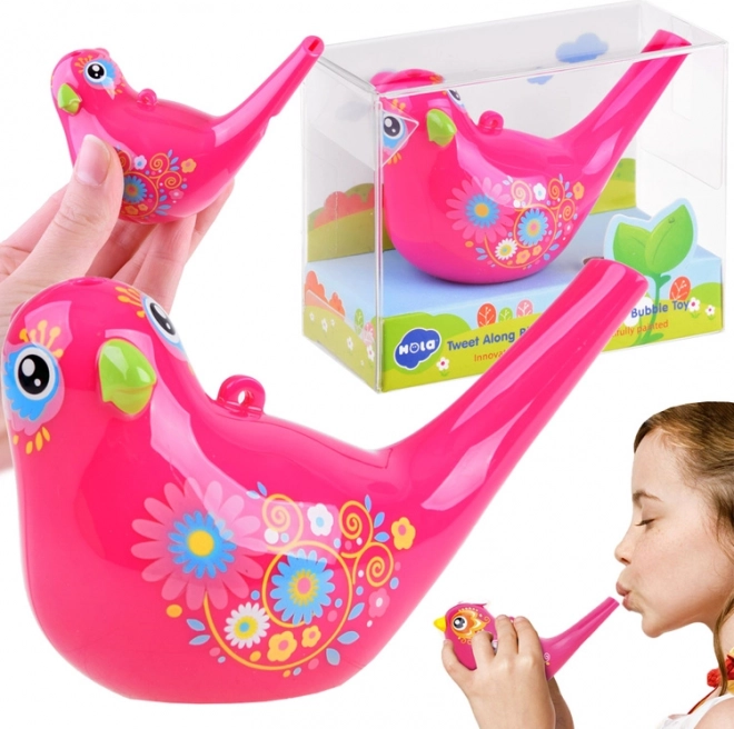 Waterfluitje Water Bird – Roze