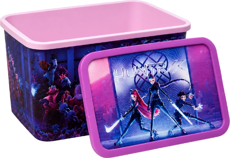 Opbergbox K-Pop Demon Hunters Huntrix met klikdeksel 13 l