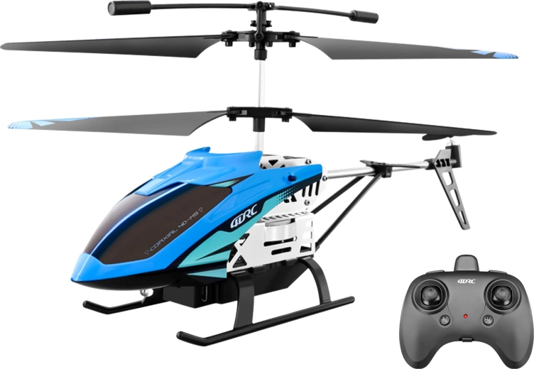 RC-helikopter met afstandsbediening, metalen constructie, 25 × 5 × 12 cm
