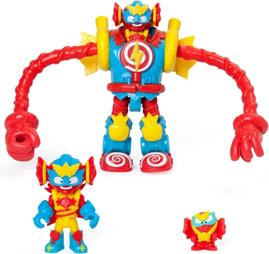 SuperThings Sugarfun Superbot Power Arms robot met figuren en accessoires