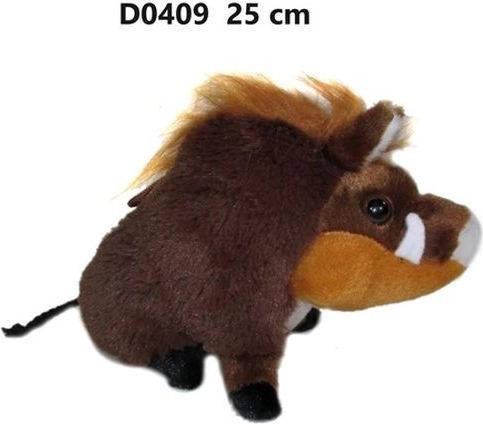 Pluchen wild zwijn 25 cm