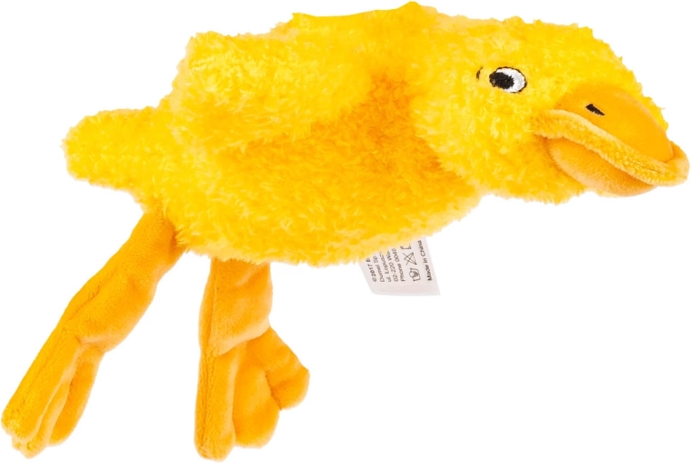 Balibazoo sensorische pluchen gans geel 23 cm