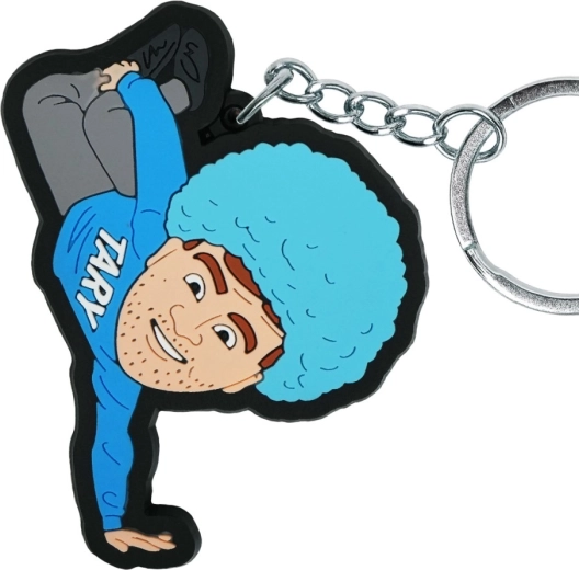 Sleutelhanger met Tara-motief – blauw