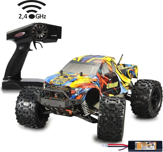 Jamara Crossmo monstertruck 4WD 1:10 met LiPo-accu