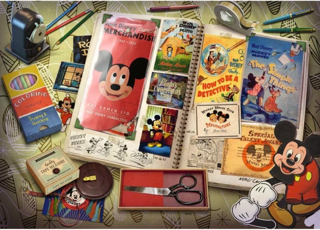 Puzzel RAVENSBURGER Disney: Mickey-jubileum 1950 1000 stukjes