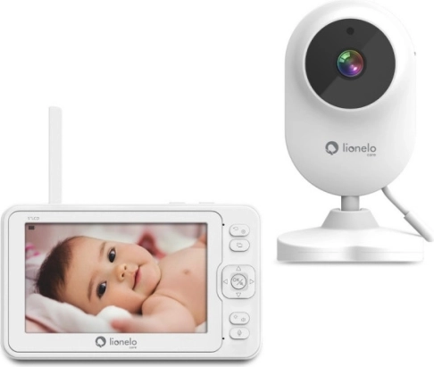 Elektronische babyfoon met camera LIONELO Babyline wit