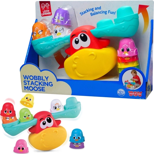 Balancerende eland – draaibare stapel- en evenwichtsbord Hape