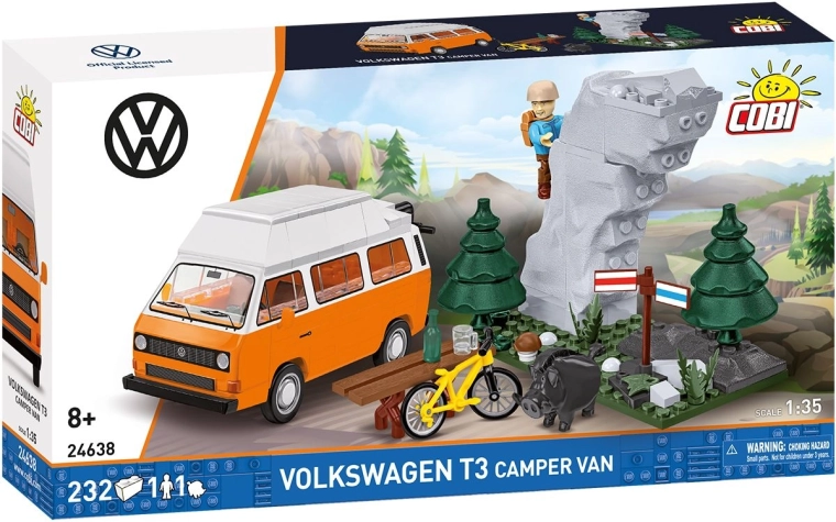 Cobi Volkswagen T3 campervan 1:35 - 1 stuk