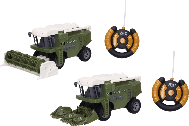 RC-maaidorser met verlichting en USB-opladen, 24 cm