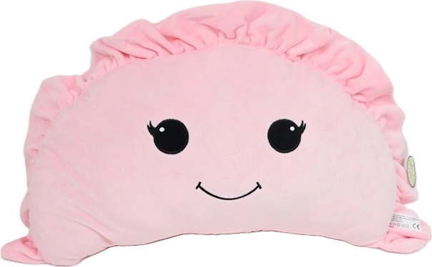 Roze pluchen pierogi 42 cm