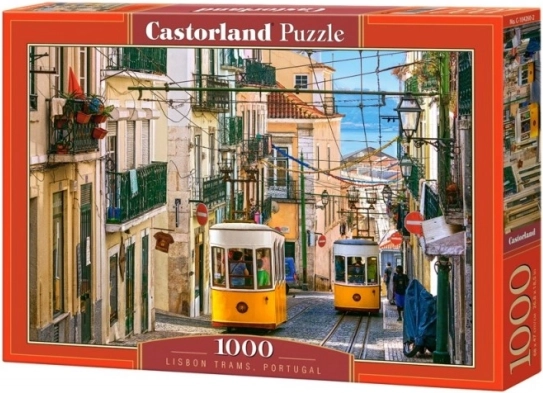 Puzzel 1000 stukjes Lissabonse trams Portugal