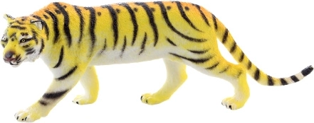 Plastic tijgerfiguur 11 cm