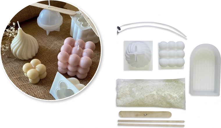 Make It! - Kaarsen van plantaardige sojawas