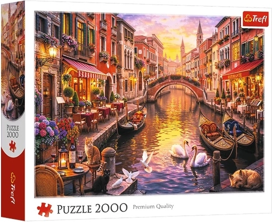 Puzzel Romantisch Venetië 2000 stukjes