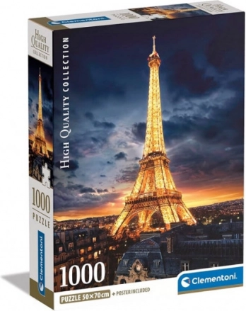 Puzzel 1000 stukjes Compacte Eiffeltoren