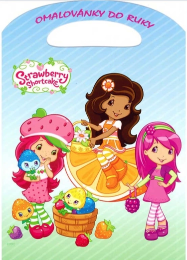 Akim kleurboek om vast te houden A4 Aardbeitje (Strawberry Shortcake) - 1 stuk